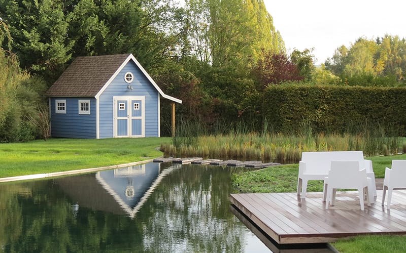 Etang de baignade à Franières