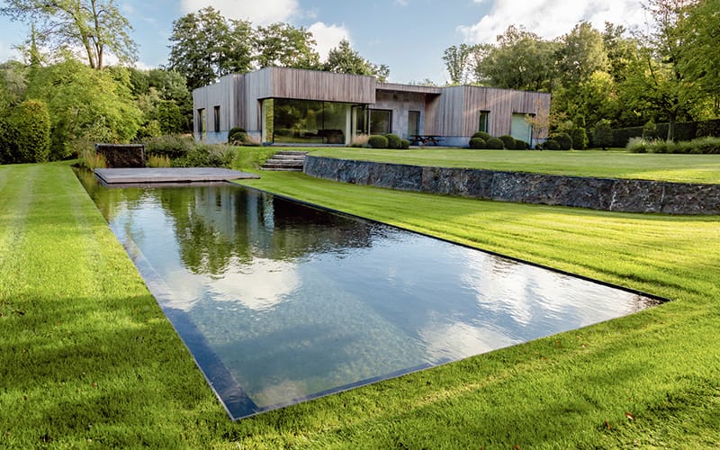Piscine biologique à Ittre